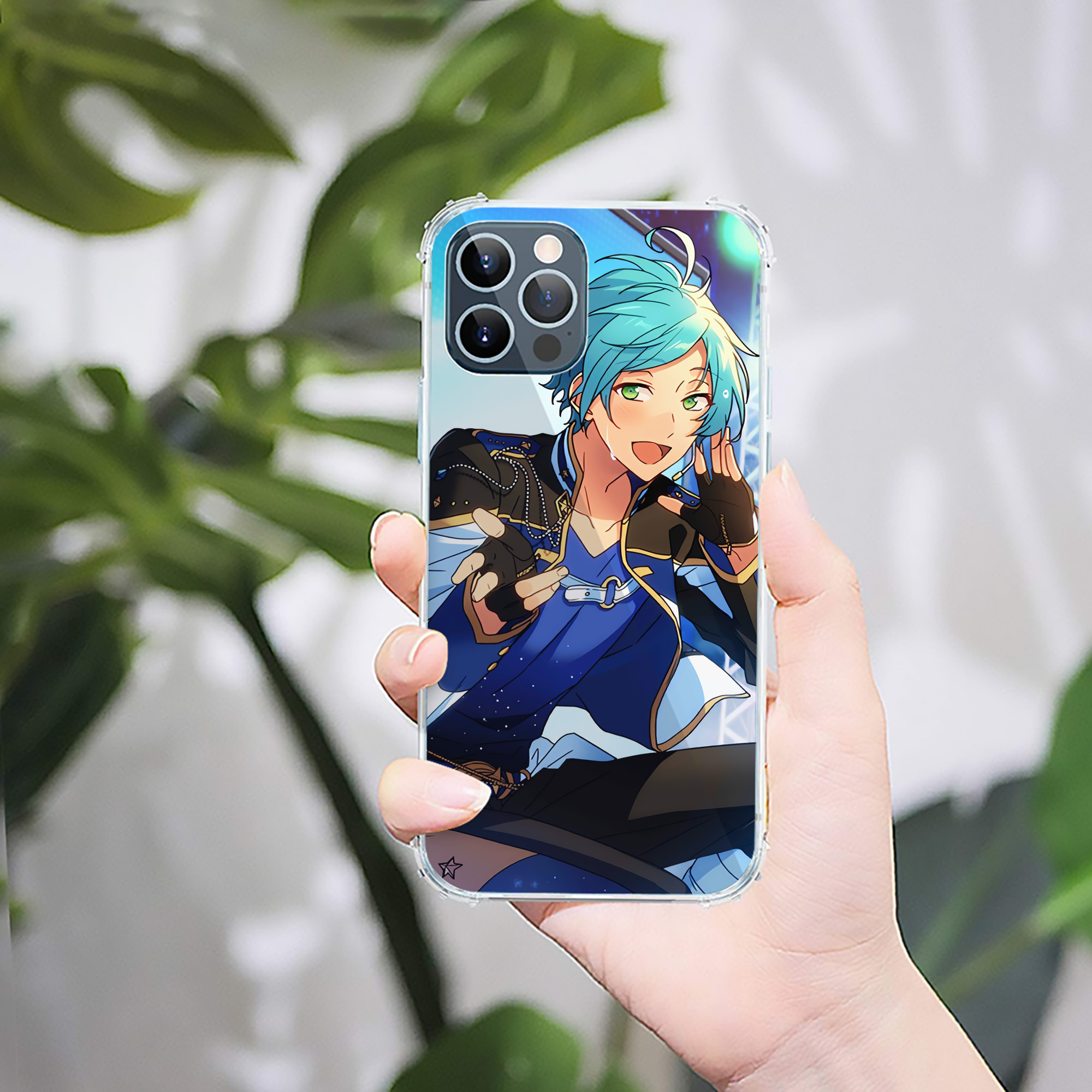 （画像用） あんさんぶるスターズ! Ensemble Stars 【iPhone 12シリーズ対応】透明スマホケース（クリアソフトケース）